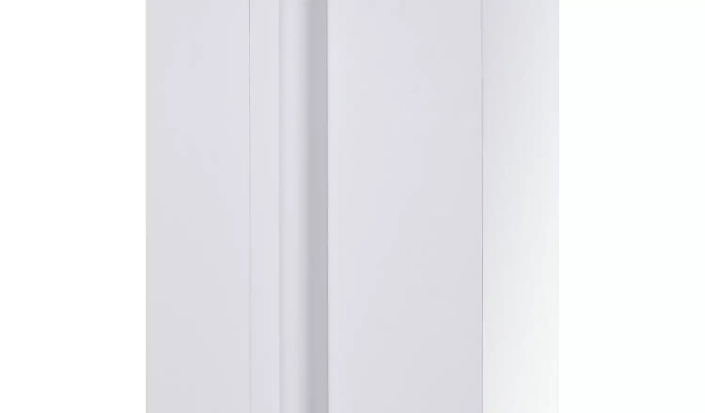 Hallingford 3 Door Sliding Wardrobe - White